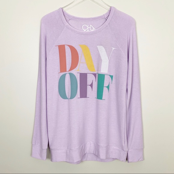 Chaser Tops - CHASER Day Off Sweatshirt XS S Soft Cozy Pullover